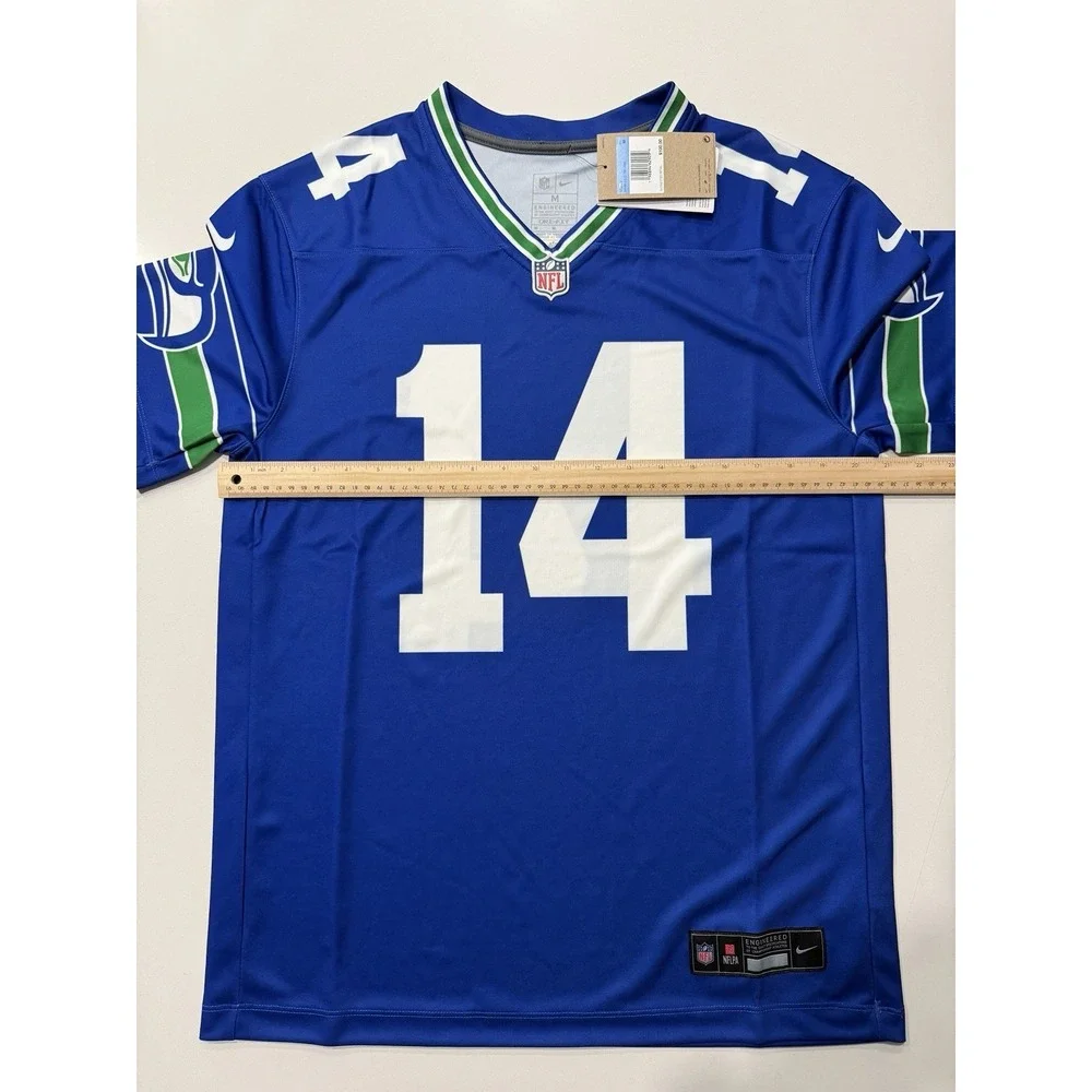 Nike Men's Seattle Seahawks #14 DK Metcalf Jersey 94NM-03LD-78F-4W0 Size Medium